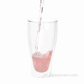 Високоякісна скляна пивна чашка з подвійними стінками